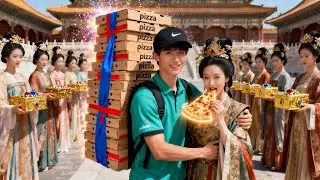 【FULL】delivery man enters a Women's Kingdom. Wins the empress&rsquo;s hear by pizza, he conquer the realm!