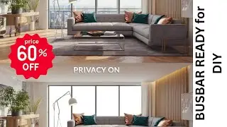 ULTRA CLEAR SMART FILM PDLC FOR DIY