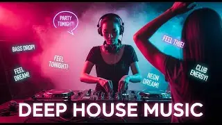 Deep House Vibes for Smooth Party Nights 🍸 Deep Bass and Cool Energy
