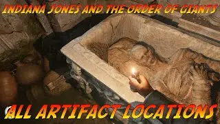 Indiana Jones and the Great Circle: The Order of Giants DLC - All Artifact Locations