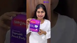 Sirona disposable period panty pack of 5 xxl 360 protection rash free comfort leakproof all day