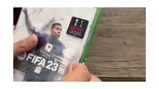 FIFA 23 unboxing XBOX One