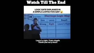 Logic gate explained in simple technique #logicgate