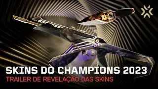 Trailer da revela&ccedil;&atilde;o de skins do Champions 2023 // VALORANT Champions Los Angeles
