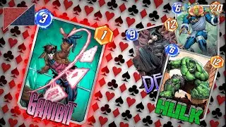 BIG CARDS KILLER Gambit Discard Deck | Marvel Snap Multiscreen Gameplay, Guides, and Tips