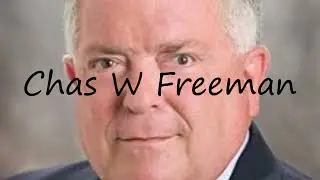 How to pronounce Chas W Freeman in English?