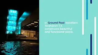 Custom Pool Builder Rosharon TX
