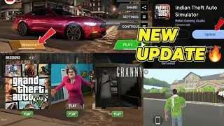 How to add GTA 5 mod + scary Teacher 3D mod + granny mod in Indian theft Auto 🤯😱🤫