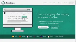 A Review of Readlang - A website for reading in other languages