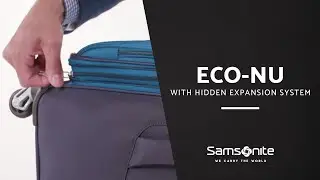 Samsonite ECO-Nu Expandable Spinner Features A Hidden Expansion System