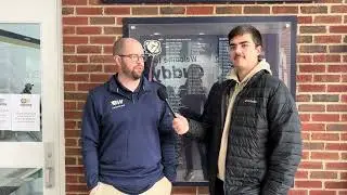Senior Day postgame | WU Swim head coach Kevin Hennessy