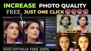Damage Photo Repair Software  Hitpow Photo enhance software ll AI enhance Totural Demo Video #india