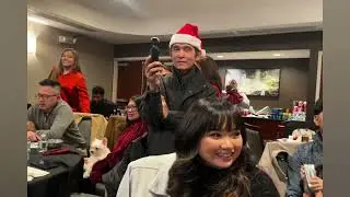 Christmas Party 2025 with family in New Jersey (Music: CTTO)