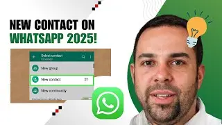 How to Add a New Contact Number on WhatsApp! (Android Guide 2025)