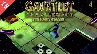 Gauntlet: Dark Legacy - Hard Stages | Full Arcade Playthrough Pt. 4