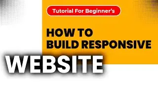 How To Build Responsive Website | No Bootstrap | HTML CSS & JS