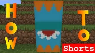 Minecraft: How to Make a Realistic Guardian Mob Banner - Tutorial