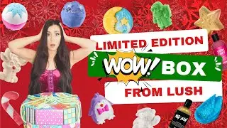LUSH WOW GIFT BOX 2025 🫧| UNBOXING Christmas Limited Edition | Vlog