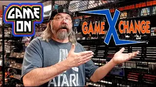 Old School Video Game Hunting at Game X Change in Baytown Texas