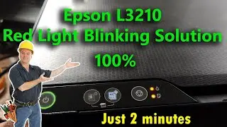 Epson L3210/L3250 red light billing problem 100% solve 😱😱😱😱