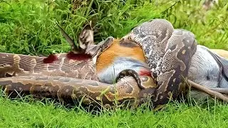 OMG! Python Attack On Impala Amazing Video | Python Vs Impala | Wild Animals 55