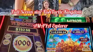 Full Screen star Fish In Turtle Kingdom Tower | Peacock Princess | Slots Machine | Casino Las Vegas