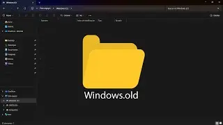 🫵 The Windows.old folder: What is it? What's it for? Can I delete it? 😢