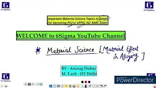 Material Science | Alloying Elements | UPPSC AE | PSU | BARC | Mechanical Engineering