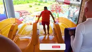 BEST DAY IN WATERPARK 🥰 | 4K Water World Sunny Beach, Bulgaria 🌊 Racing Slides & Summer Vibes