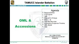 Army ROTC OML & Accessions Explained In Depth