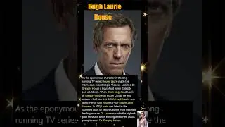 Hugh Laurie. House.