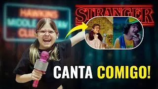 Cantando a M&uacute;sica do Dustin e da Suzie | Stranger Things