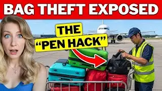 10 PROVEN Ways to Prevent Luggage Theft (BEWARE the Pen Hack!)