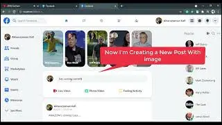 Developed Facebook clone Using  ReactJs, NodeJs, Firebase || Project Overview