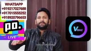 How to create agency on vone and poppo live application. Vone par agency kaise lein.