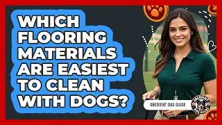 Which Flooring Materials Are Easiest To Clean With Dogs?