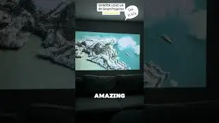 The BYINTEK LOVE U4 4K Smart Projector is absolutely amazing