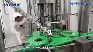 Boucheuse rotative automatique pour capsules en aluminium ROPP