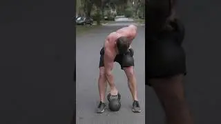 Cure your weak core! ☢️ | Alternating From Top Iso-Row (5 reps per arm) #shorts #kettlebell
