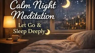 Calm Night Meditation 🌙 Let Go & Sleep Deeply | Relax Your Mind & Body