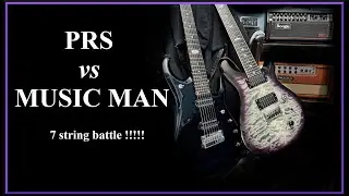PRS Holcomb 7 VS MusicMan JPXI 7