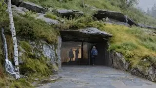 A Man Built A Magnificent Secret House By Carving A Giant Rock For 10 Months