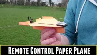 FailRace IRL Remote Control Paper Plane