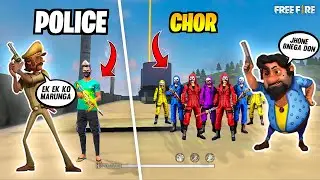 Playing Hide & Seek Finding These Red Criminals On Factory Roof - Garena Free Fire #factoryfreefire