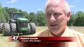 Massive tractor stolen from a Mid-Michigan farm