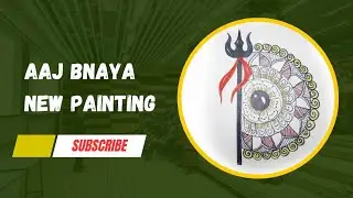 आज हमने बनाया नई पेंटिंग 🖌️🎨 || Aaj Hamne Shuruwat ki Long Video Ki 😊