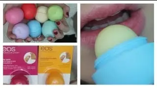 EOS Lip Balm Review + Collection &hearts;
