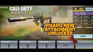 Pharo New Attachment is Available Now #codmobile #itsmafia