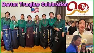 Trungkar in Boston🇺🇸/ Proud Tibetans celebrating with full hearts/ Tibetanvlogger