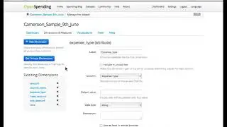 OpenSpending   Create a Model